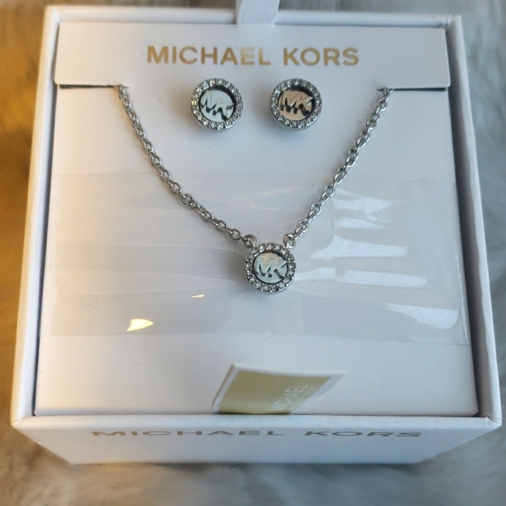 COPY - Michael Kors necklace and earrings
